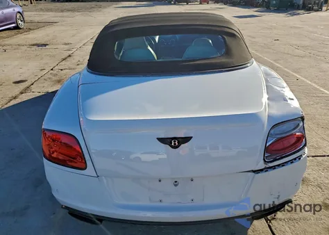 2014 Bentley Continental Gt Speed z USA, uszkodzony, nr VIN SCBGC3ZA9EC094424